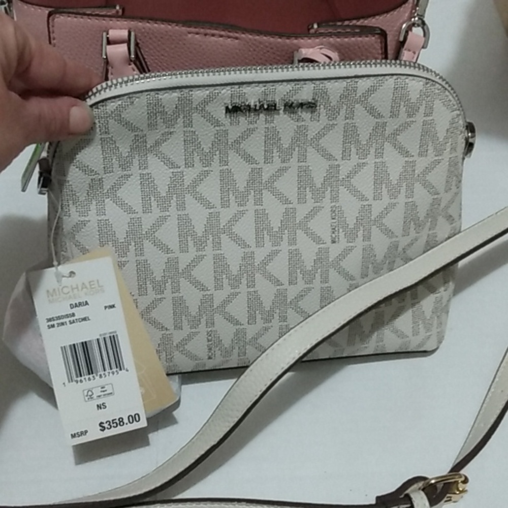 Micheal kors Daria 2 in 1 satchel nwt - Picture 3 of 6